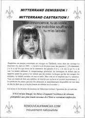 Affiches, tracts, du Renouveau Français (RF) 73140110