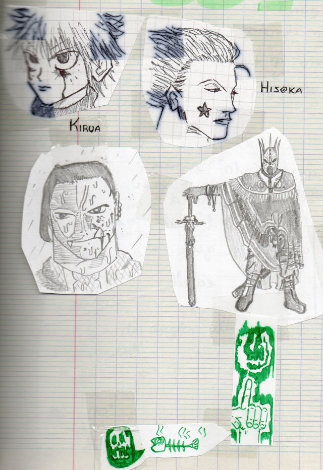 Dessins pendant les cours 810