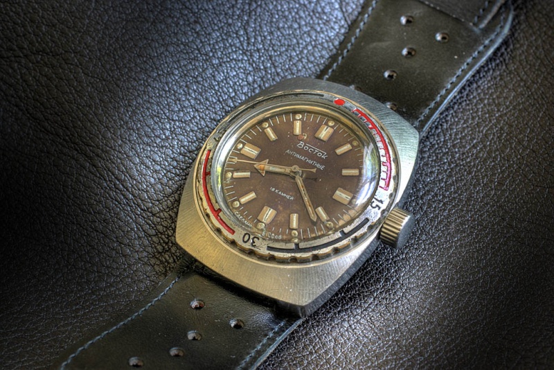 Bracelet Vostok amphibian tonneau original ? Vintvo10