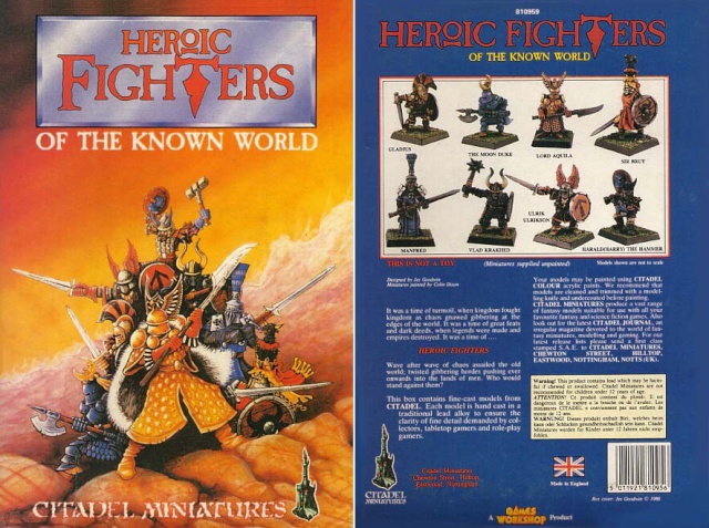 HEROIC FIGHTERS OF THE KNOWN WORLD Box10