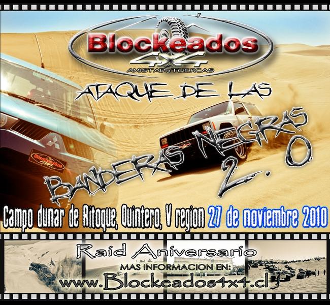 Segundo Raid Blockeados 4x4 Ataque de las Banderas Negras II Afiche10