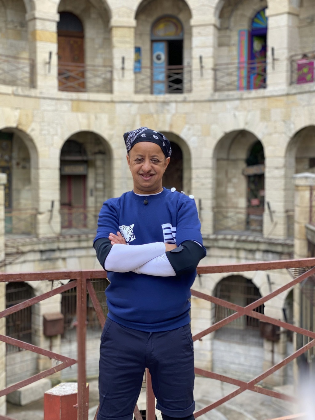 Photos des tournages Fort Boyard 2020 (production + candidats) - Page 29 Ebicyt10