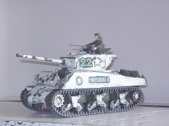 Fertigbaubericht Sherman M4-A3  1:35 von Heller 01_m4a10