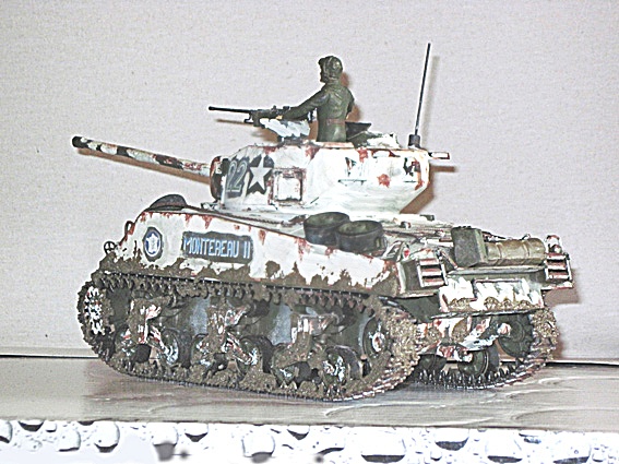 Fertigbaubericht Sherman M4-A3  1:35 von Heller 08_m4a10