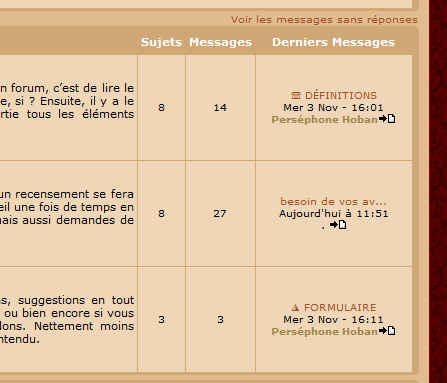 forme catégorie Catago10