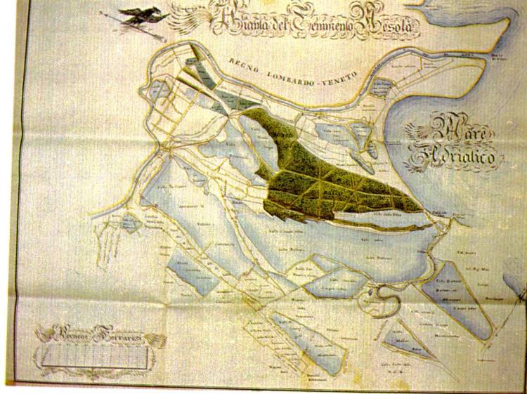Cartina del 1787 Delta-10