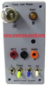 Examination of thyristor Scrpi10