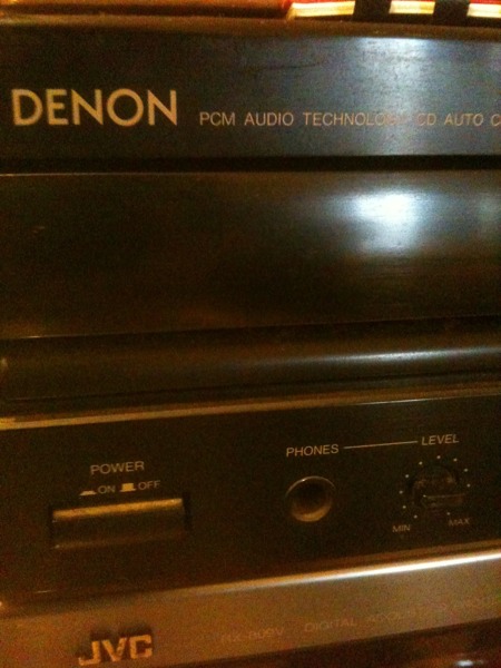 (SOLD!) Original DENON DCM-420 20bit 5 Disc Changer with Ori remote 90s model  Denon310