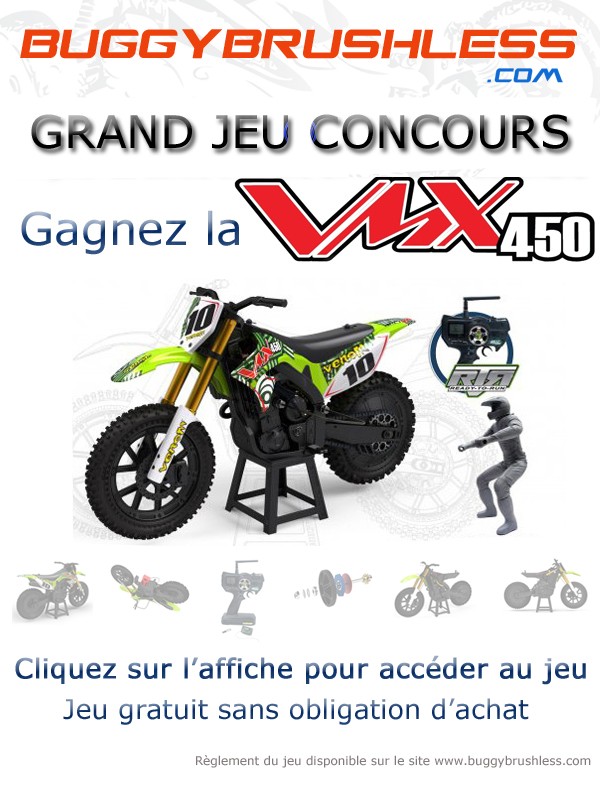 Jeu Concours Buggy Brushless - Gagner une VXM 450 VENOM Affich11