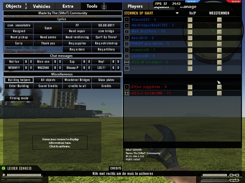 [=SCC= Private HUD] Screenshots Bf2-2011