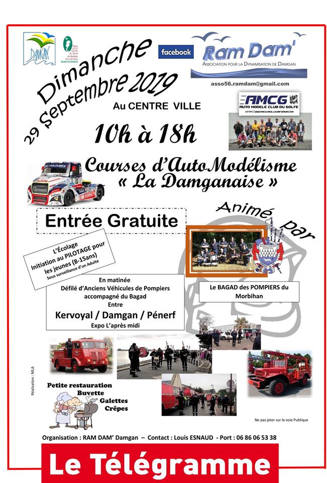 ANNULATION =>Course amicale auto-modélisme " la Damganaise" le 29/09 Affich10