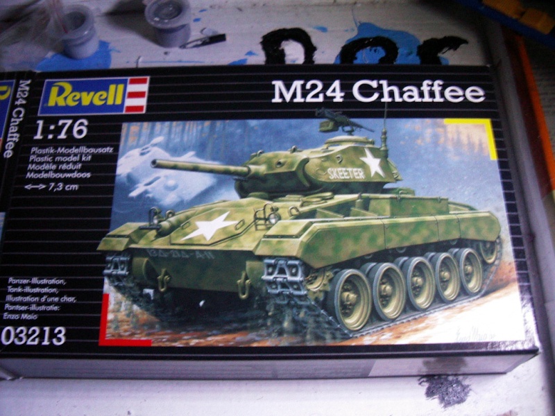 M19 Panzertransporter+M24 Chaffee dio fini...... Imgp5210