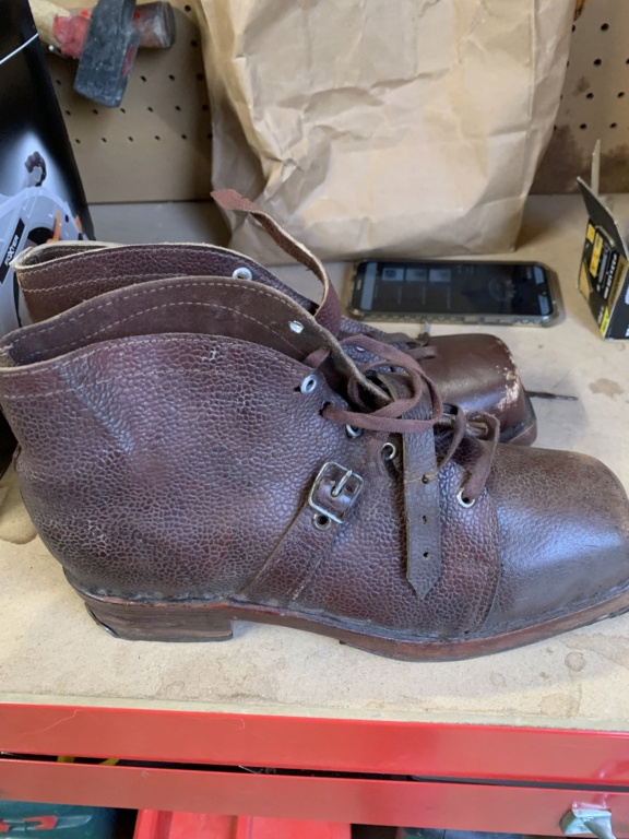 Paire de chaussures période Guerre 40 - Occupation - BAISSE DU PRIX Img_3669