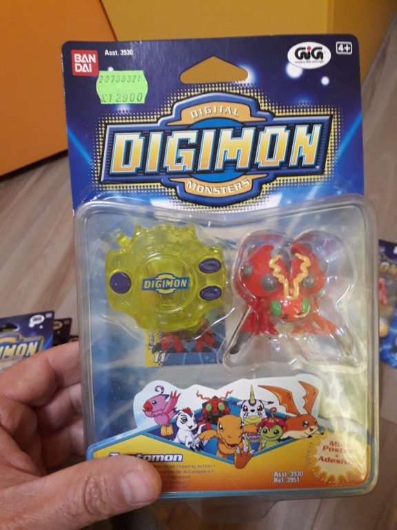 Digimon action figure vintage nuovi di negozio 16132923
