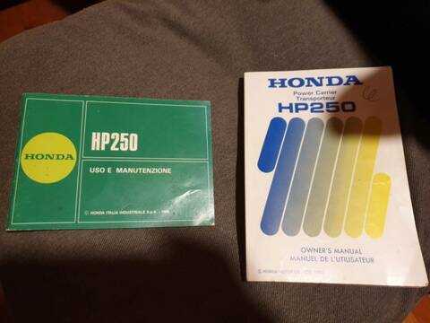 Motocarriola Honda HP250