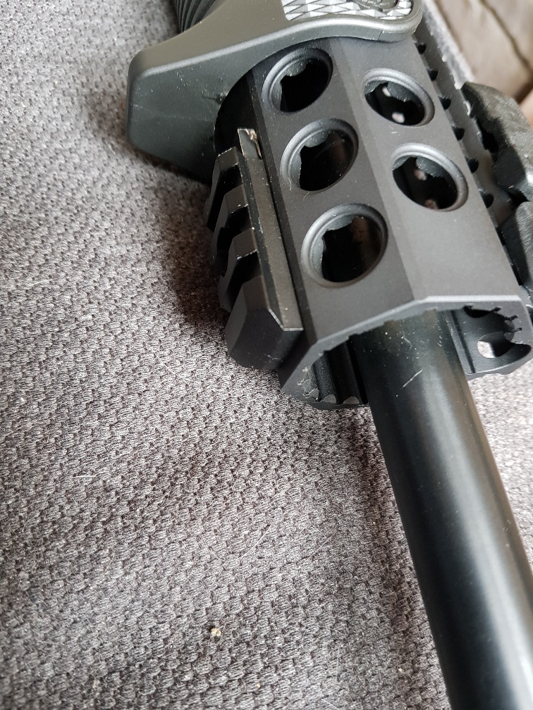 Montage d'un Bipied sur une SPIELBERG BRNO 200F calibre 6 mm Bosquette 20180810
