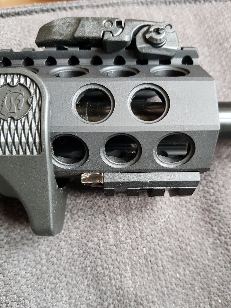 Montage d'un Bipied sur une SPIELBERG BRNO 200F calibre 6 mm Bosquette 20180811
