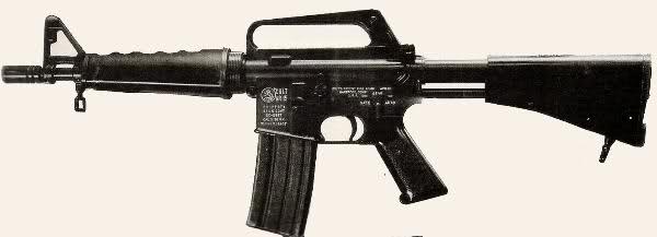 CAR15 Submachine Gun (Colt Model 607)  607-gx10