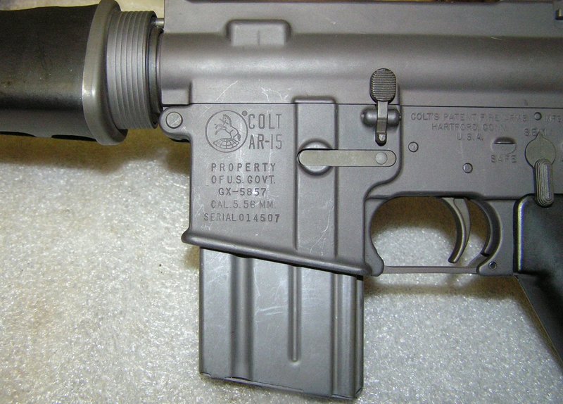 CAR15 Submachine Gun (Colt Model 607)  Gx585712