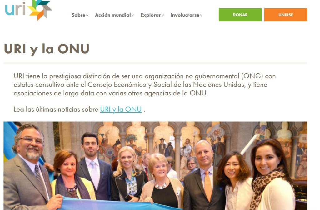 Nuevo - La Watchtower de nuevo en la ONU dentro de la ONG llamada Iniciativa de Religiones Unidas URI! 32459010