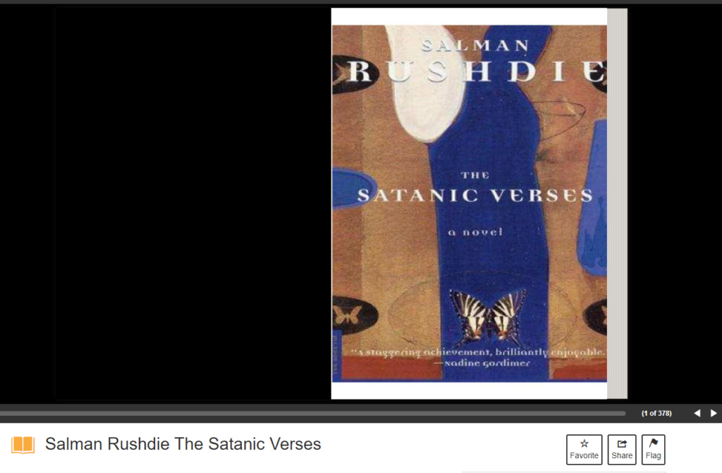 los versos satanicos del coran por salman rushdie Capt1030