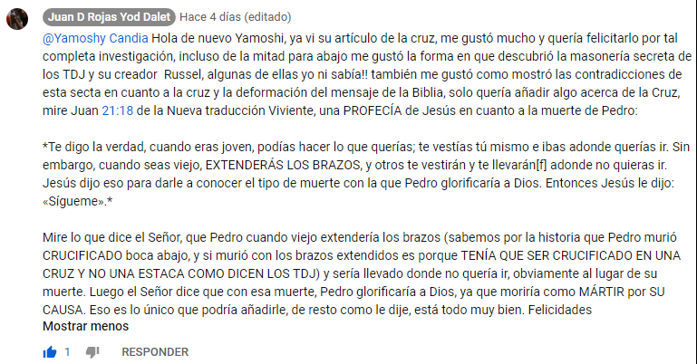 La Cruz del Cristianismo VS la Torre Vigia de la Masoneria Captu554