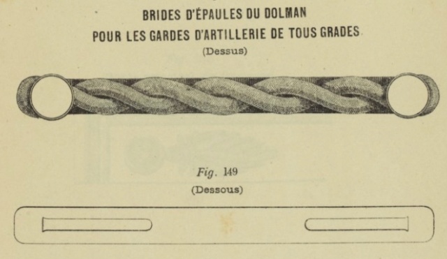 Le dolman dans l'armée française 1871-1914  Bride_10