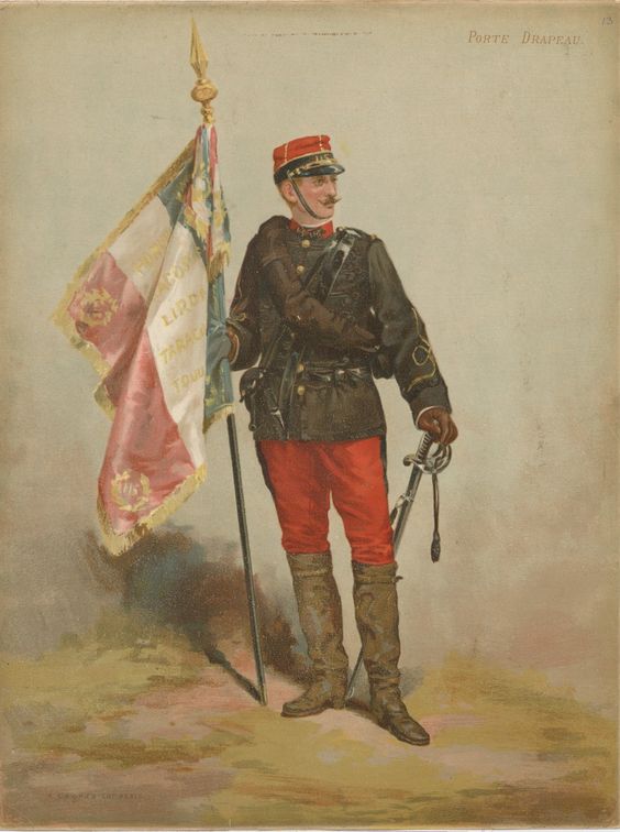Le dolman dans l'armée française 1871-1914 Porte_10