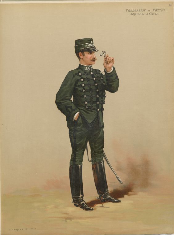 Le dolman dans l'armée française 1871-1914 Trzoso10