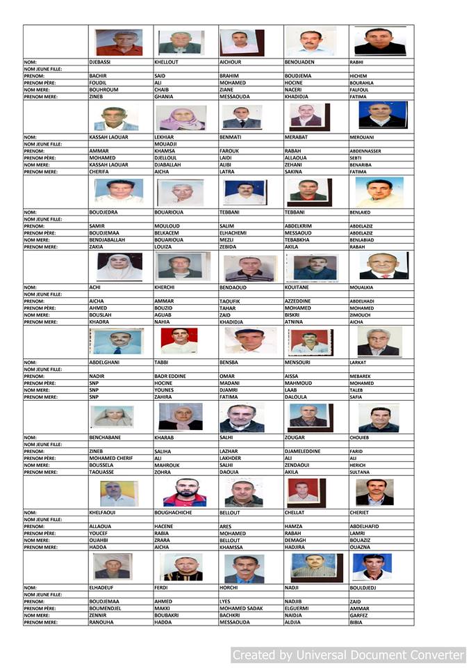 قائمة المستفيدين من السكن الاجتماعي بلدية قسنطينة جانفي 2019  2011