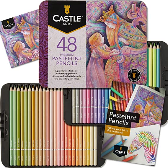 Castle Art Supplies - Crayons de couleurs Pastel 71ekpn11