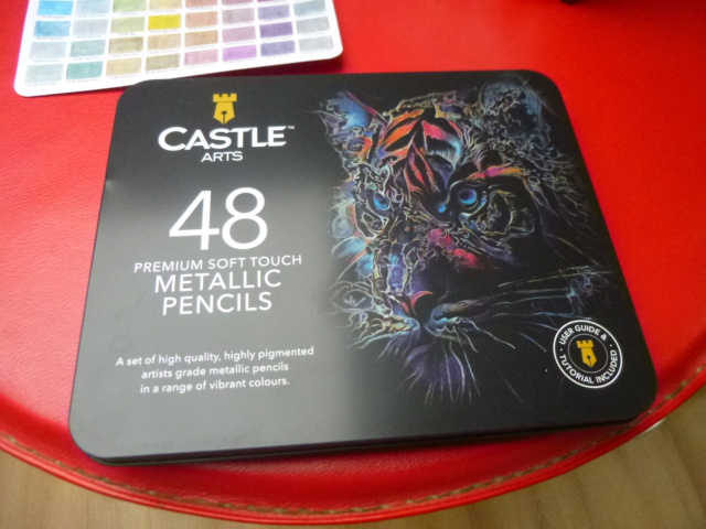 Castle Art crayons metallic P1110523