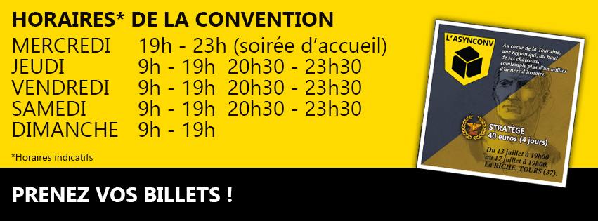 L’ASYNCONV convention de jeux 13-17 juillet 2022 Tours (37) 08e12510