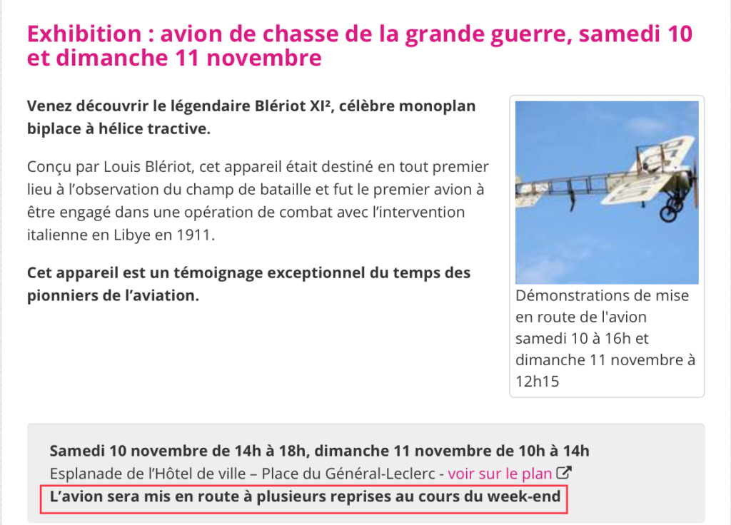 [expo] Un Bleriot XI à Asnières-sur-Seine et à Vincennes 14c67010