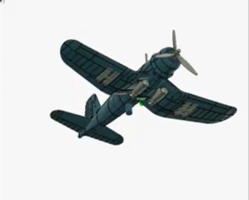 Corsair - [WW2] CORSAIR - P.38 LIGHTNING - P.39 AIRACOBRA - Ki.43 HAYABUSA 32673e10