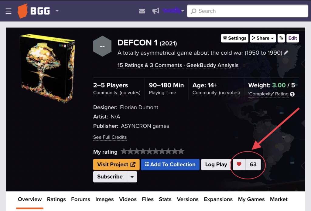DEFCON 1 : soutenir sur Kickstarter un jeu édité par Asyncron Games 389a7d10