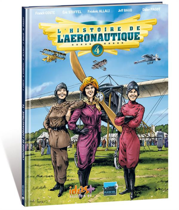 [BD] L'histoire de l'aéronautique  - T1. Des origines à Blériot D3a96b10