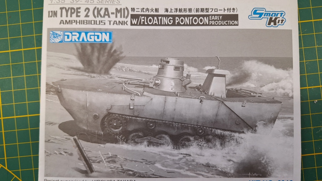 Ka-Mi Type2 char amphibie japonais----DRAGON 6916 20240111