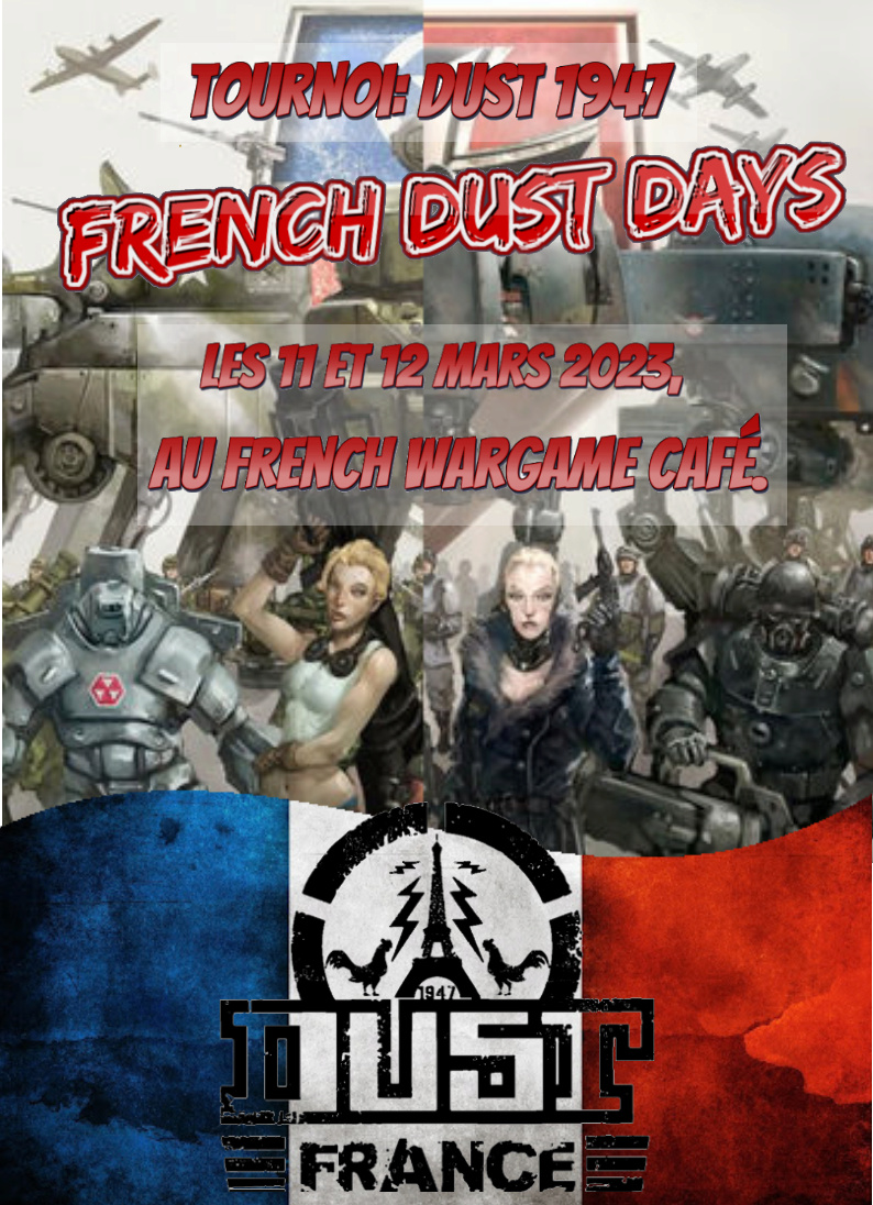 Tournoi: French Dust Days 11 et 12 mars 2023 Poster10