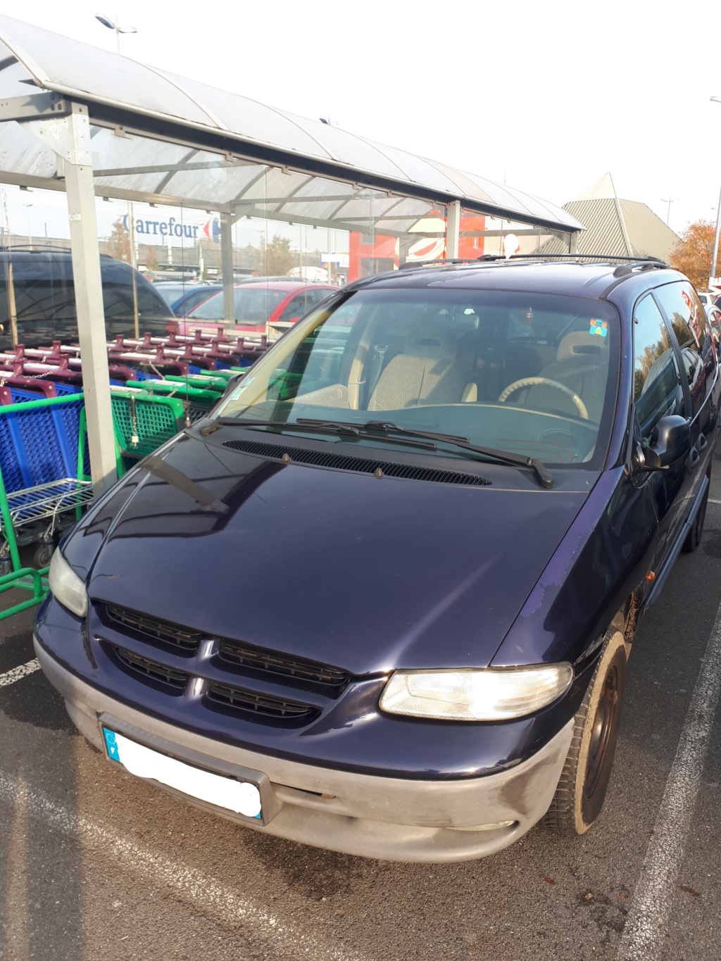 Vend Chrysler Voyager S3 2.5 TD SE 1999 BVM 110