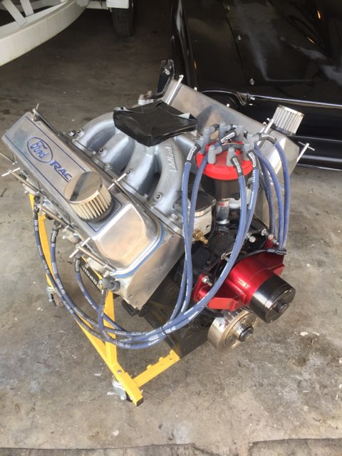 521 Edelbrock Headed solid roller bracket engine for sale Dbaf2910