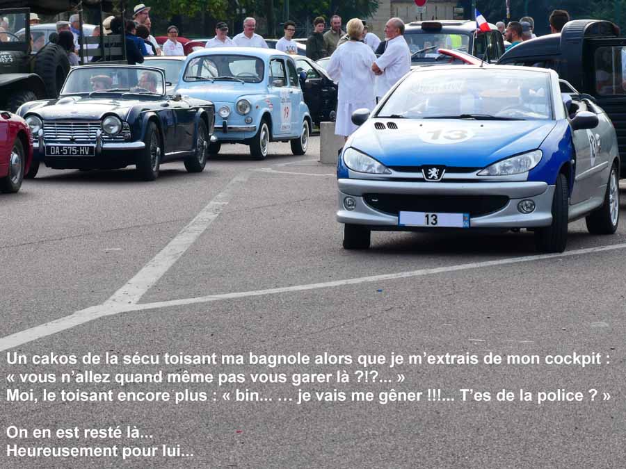 Ce dimanche 22 juillet : traversée de Paris estivale avec toute la turbulente meute de « Vincennes en anciennes » 206cct20