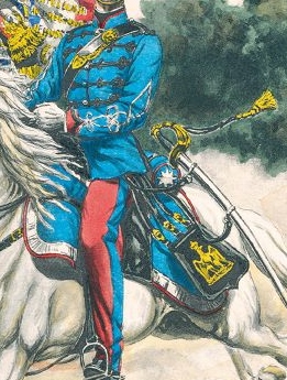 Porte-manteau Hussard 1870/71 14302-10