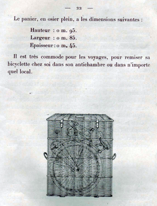 Peugeot - pliant Capitaine Gerard  ww1 1901_p16