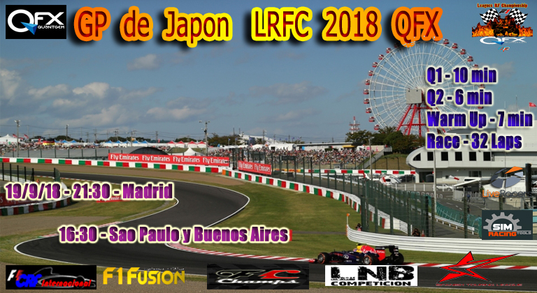 19/9/18  GP de JAPON LrFC 2018 QFX Cartel25