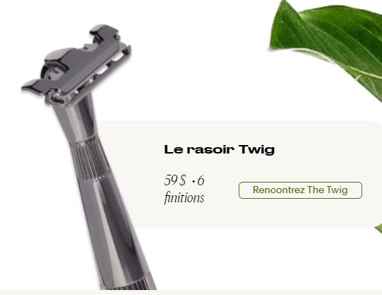 RASOIR LEAF Twig10