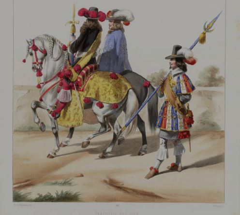 Cela s'est passé en 1684 selon Dangeau Captu104