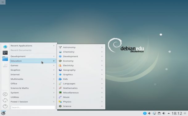 Linux en la educacion Debian10