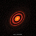 Young planetary system around HD 163296 Hd_16310