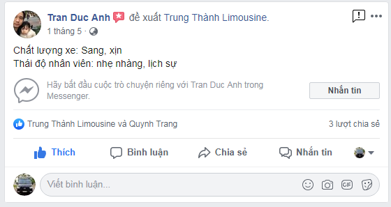 Đặt xe Limousine Hà Nội - Quảng Ninh 33310